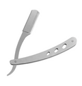 Professional Stainless Steel Straight Edge Razor for Men – Manual Barber Shaver & Precision Beard Trimming Tool | Classic Safety Razor for Smooth, Clean Shaves (Grey)