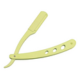Professional Stainless Steel Straight Edge Razor for Men – Manual Barber Shaver & Precision Beard Trimming Tool | Classic Safety Razor for Smooth, Clean Shaves (Green)